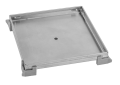 Jaclo® 6206-6-BSS 6206-6 Tile-In Grate Drain Plate, 1/4 in Dia, 6x6 inch Size, 304 Stainless Steel