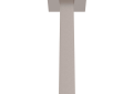 Perrin & Rowe 1510/6STN Rohl Cross Collection Wall Mount Shower Arm Ceiling, Import