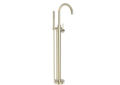 Newport Brass 2480-4261-24A Exposed Tub and Hand Shower Set - Free Standing - French Gold