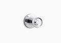 Kohler K-T78025-9-CP Components(TM) Volume Control Valve Trim with Industrial Handle - Polished Chrome