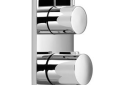 Dornbracht 36426670-00 MEM Concealed Thermostat Trim with Two-Way Volume Control - Chrome
