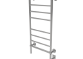 Amba® T-2040PN Traditional Hardwired Towel Warmer, Hardwired, 8 Bars, Polished Nickel, 21 in W 43-1/8 in H