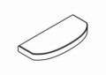 Kohler K-1086929-0 Close Coupled Toilet Tank Cover - White
