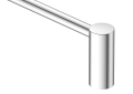 Moen® YB0424CH Towel Bar, Align™, 24 in L Bar, 3.33 in OAD x 1.34 in OAH, Polished Chrome, Import