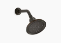 Kohler K-45413-G-2BZ Devonshire(R) 1.75 GPM Single-Function Showerhead with Katalyst(R) Air-Induction Technology - Oil-Rubbed Bronze