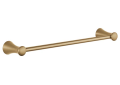DELTA® 73818-CZ Lahara® Towel Bar, 18 in L Bar, 3-3/4 in OAD x 2 in OAH, Brass, Brilliance® Champagne Bronze, Import