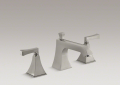 Kohler T428-4V-BN Bath- or Deck-Mount High-Flow Bath Faucet, Deco Lever Handles and Stately Design