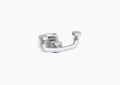 Kohler K-16256-CP Margaux Double Robe Hook - Polished Chrome