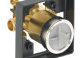 Brizo® R60000-UNBXHF Shower Rough-In Valve, 1/2 in MNPT Inlet x 1/2 in FNPT C Outlet, Forged Brass Body, Domestic