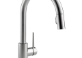 Delta 9159-AR-DST Trinsic Single Handle Pull-Down Kitchen Faucet - Arctic Stainless