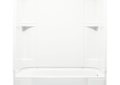 Sterling 76240120-0 60 inch x 30 inch x 72 inch Accord Series Smooth Whirlpool - White