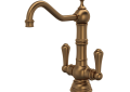 Perrin & Rowe U.4759EB-2 Food Prep Faucet Single Hole, Edwardian, English Bronze, 1.8 gpm Flow Rate