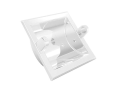Newport Brass® 10-89/15 Annabella Square Toilet Tissue Holder, 6-3/8 in H, Solid Brass, Polished Nickel