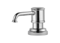 Brizo® RP75675PC Artesso® Traditional Soap/Lotion Dispenser, 15 oz Bottle Capacity, Deck Mount, Import