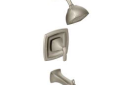 Moen® T2693BN Tub and Shower Trim, 2.5 gpm Shower, Brushed Nickel
