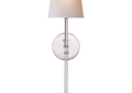 Visual Comfort SK 2016PN-NP Suzanne Kasler Camille 1 Light 6 inch Polished Nickel Decorative Wall Light