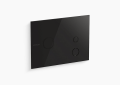 Kohler K-78041-7 Summon(TM) Dual-Flush Touchless Actuator Plate for 2" x 4" In-Wall Tank and Carrier System - Black Black