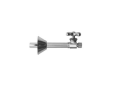 Brasstech 417X-06 Straight Valve Kit, 1/2" Sweat - Polished Chrome