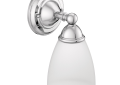 Moen® YB2261CH 1-Globe Bath Light, Brantford™, 60 VAC, Polished Chrome, Import