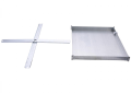 Holdrite® QUICKSTAND™ 40-SWHP Suspended Water Heater Platform, 21-1/4 in L x 21-1/4 in W x 2-1/2 in H, For Use With: Up to 20 gal, 375 lb Water Heater, Domestic