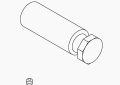 Kohler K-1097382-CP Diverter Button Kit - Polished Chrome