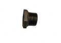 1/2 X 3/8 Inch Black Malleable Iron Bushing