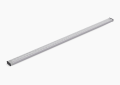 Kohler K-80661-SH 2-1/2" x 60" Linear Drain Grate with Perforated Pattern - Bright Silver