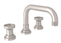 ROHL A3318IWPN-2 Campo U-Spout Widespread Bathroom Faucet - Polished Chrome