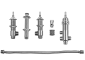 Jaclo® J-6912-DIV-RGH Rough-in Kit with Diverter, For Use With Cranford, Astor, Westfield and Contempo Roman Tub Set Trims