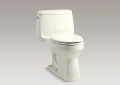 Kohler 3810-96 Comfort Height(R) One-Piece, Compact Elongated 1.28 gpf Toilet
