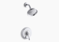 Kohler K-TS12014-4-CP Fairfax Rite-Temp Shower Valve Trim - Polished Chrome