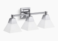 Kohler K-23688-BA03-CPL Memoirs(R) Three-Light Sconce - Polished Chrome