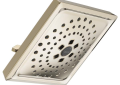 DELTA® 52684-PN-PR Universal Showerhead With H2Okinetic® Technology, 1.75 gpm Max Flow, 3 Sprays, 7-5/8 in L x 7-5/8 in W x 3-1/2 in H Head, Import
