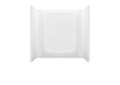 Sterling 71474100-0 STORE+(R) 60" x 30" Vikrell(R) Bath/Shower Wall Set - White