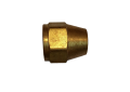 1/2 OD Inch Brass Short Flare Nut