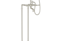 Rohl® AKIT1401NLMPN Acqui Traditional Low Level Single Tub Filler, 1.8 gpm Flow Rate, Polished Nickel