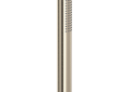 Perrin & Rowe U.5825STN P&R Cross Collection Handshower Hand Set, 1-Function Shower Head, 1.8 gpm Flow Rate, 1/2 in Male Connection, Nickel, Import