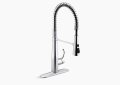 Kohler K-22033-CP Simplice Semi-Professional Kitchen Faucet - Polished Chrome
