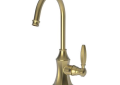 Newport Brass® 1200-5623/04 Model 1200-5623 Cold Water Dispenser Faucet, Metropole, 1 gpm Flow Rate, Fixed Spout, PVD Satin Brass, 1 Handles