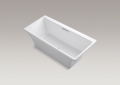 Kohler 819-F62-0 5.5' Freestanding Bath with Brilliant Blanc Base