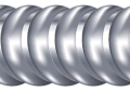 Southwire® 68579221 Type MC THHN Interlocked Armored Cable, Coil Packaging, 600 V AC, (2) 14 AWG Solid Copper Conductor, 25 ft L