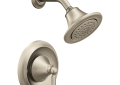 Moen® T4502BN Shower Only, 2.5 gpm Shower, Brushed Nickel
