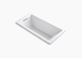 Kohler K-1821-0 66 Inch x 32 Inch  Drop-In Bath Underscore - White