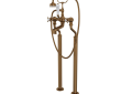 Perrin & Rowe U.3521X/1-EB Edwardian Tub Filler, 1.75 gpm Flow Rate, Bronze, Import