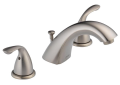 DELTA® 3530LF-SSMPU Classic Widespread Lavatory Faucet, Commercial, 1.5 gpm Flow Rate, 2-3/8 in H Spout, 6 to 16 in Center, Stainless Steel, 2 Handles, Pop-Up Drain, Domestic