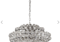Visual Comfort ARN5105PN-CG Aerin Sanger 12 Light 29 inch Polished Nickel Chandelier Ceiling Light, Small - Polished Nickel