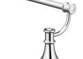 Moen® YB6424CH Towel Bar, Belfield™, 24 in L Bar, 5.2 in OAD x 3 in OAH, Aluminum, Polished Chrome, Import