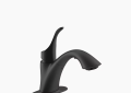 Kohler K-22035-BL Simplice(R) Pull-Out Laundry Sink Faucet with Two-Function Sprayhead - Matte Black