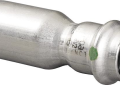 Viega 80160 ProPress 3/4 inch Street Press x 1/2 inch Press Type 316 Stainless Steel Fitting Reducer with EPDM Sealing Element