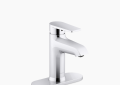 Kohler K-97061-4-CP Hint(R) Single-Handle Bathroom Sink Faucet, 1.2 GPM - Polished Chrome